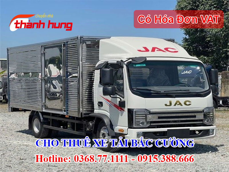 Cho thuê xe tải Bắc Cường