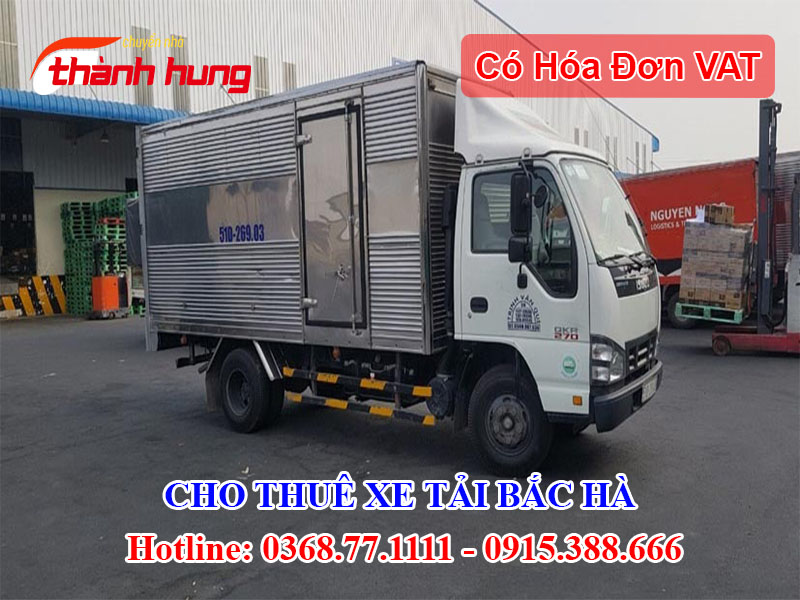 Cho thuê xe tải Bắc Hà