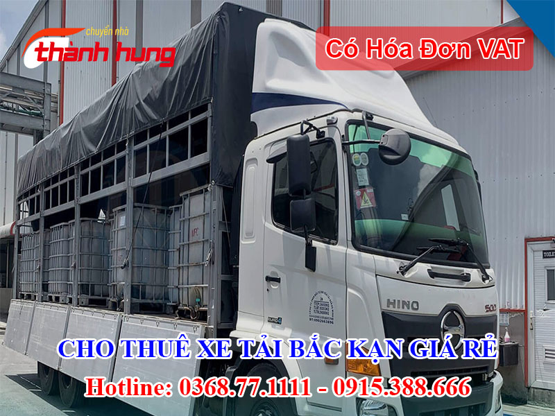 Cho thuê xe tải Bắc Kạn giá rẻ
