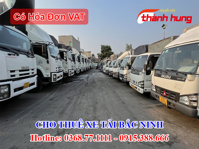 Cho thuê xe tải Bắc Ninh