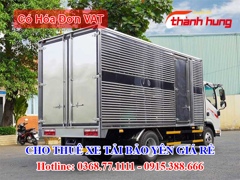 Cho thuê xe tải Bảo Yên giá rẻ