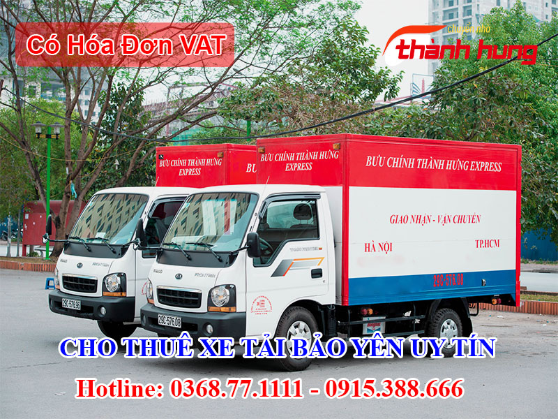 Cho thuê xe tải Bảo Yên uy tín