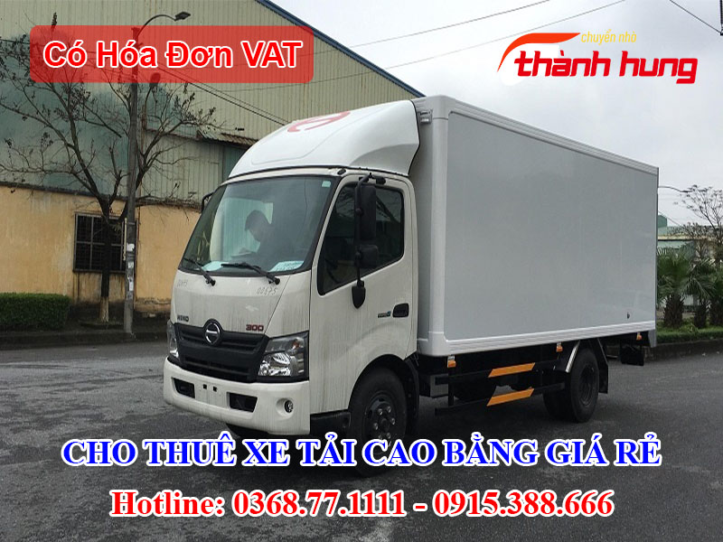 Cho thuê xe tải Cao Bằng giá rẻ