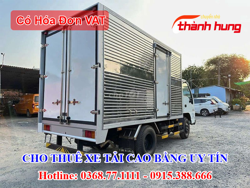 Cho thuê xe tải Cao Bằng uy tín