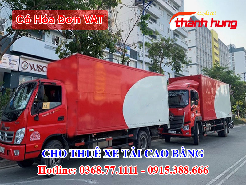 Cho thuê xe tải Cao Bằng