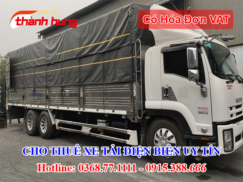 Cho thuê xe tải Điện Biên uy tín
