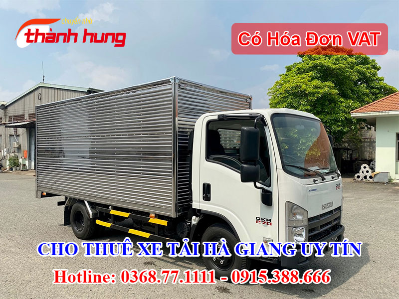 Cho thuê xe tải Hà Giang uy tín