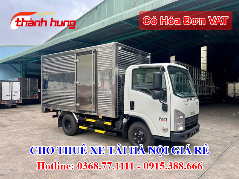 Cho thuê xe tải Hà Nội giá rẻ