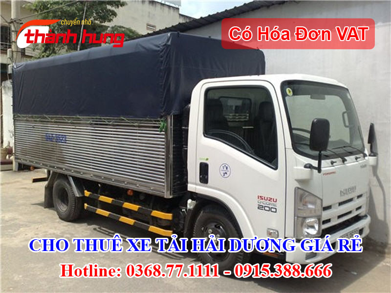 Cho thuê xe tải Hải Dương giá rẻ