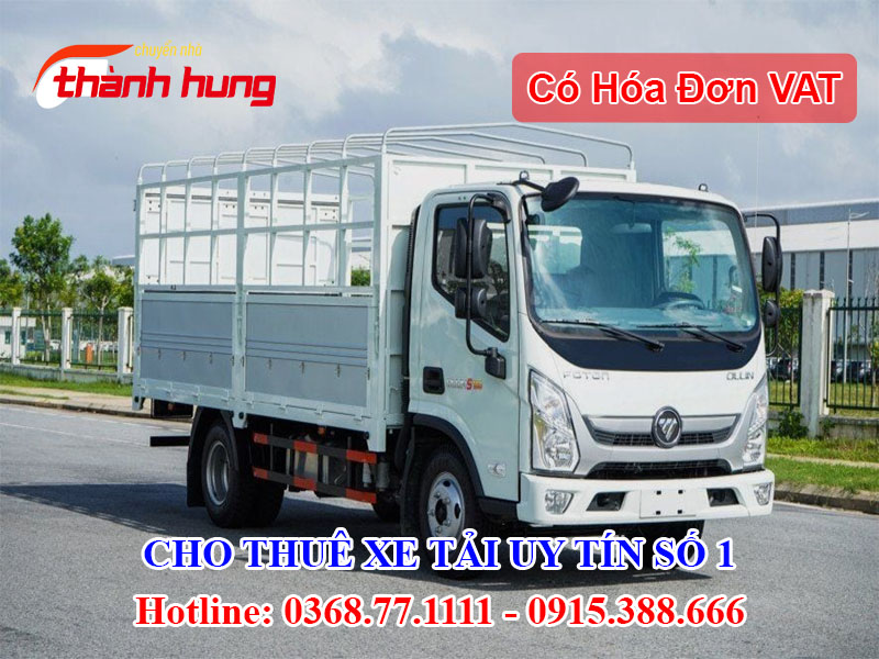 Cho thuê xe tải Hải Dương uy tín số 1