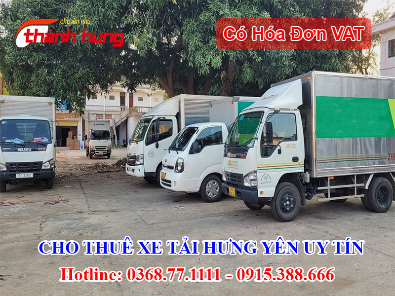 Cho thuê xe tải Hưng Yên uy tín