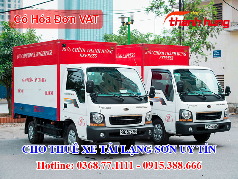 Cho thuê xe tải Lạng Sơn uy tín