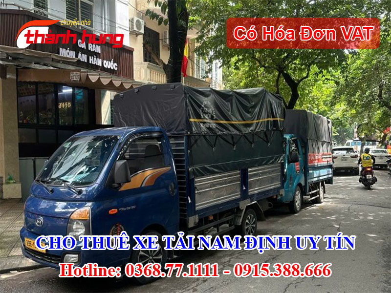 Cho thuê xe tải Nam Định uy tín