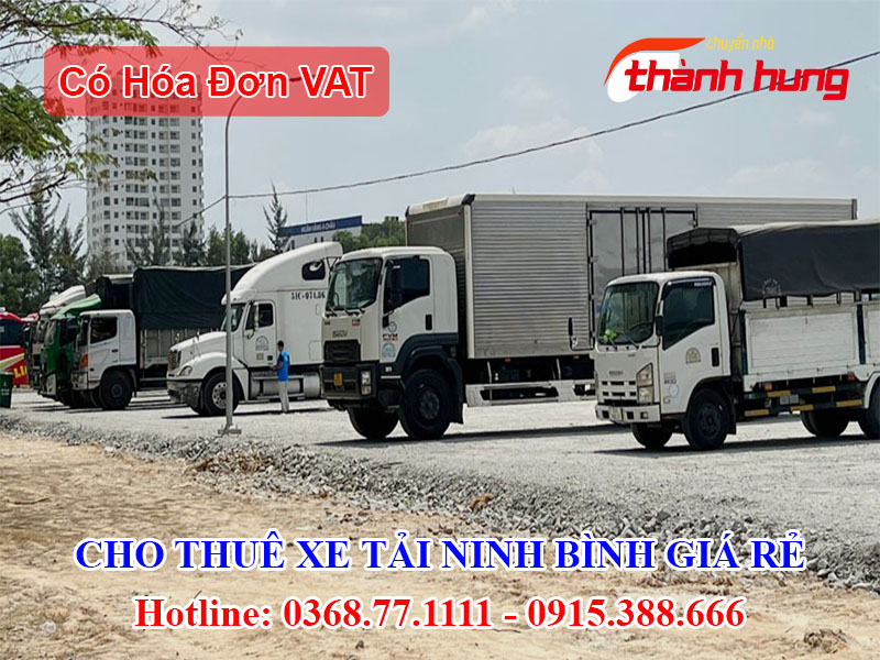 Cho thuê xe tải Ninh Bình giá rẻ