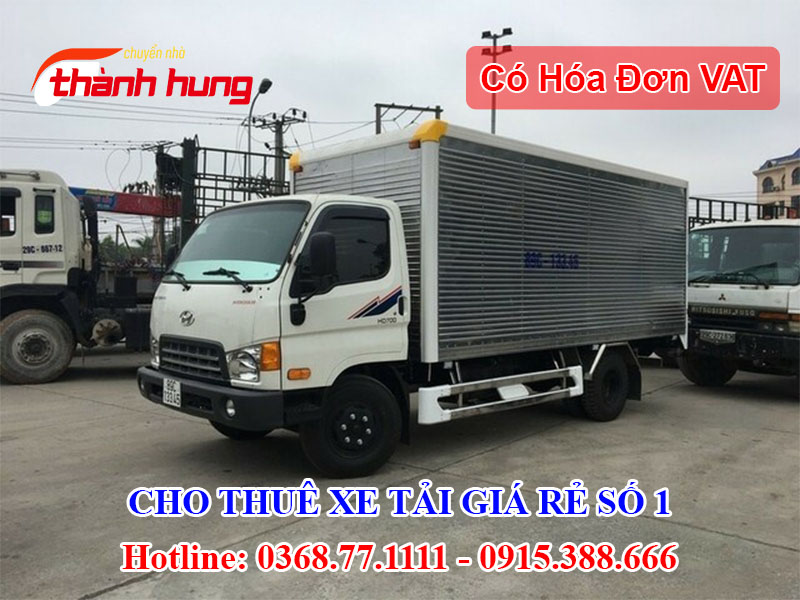 Cho thuê xe tải Thái Nguyên giá rẻ số 1