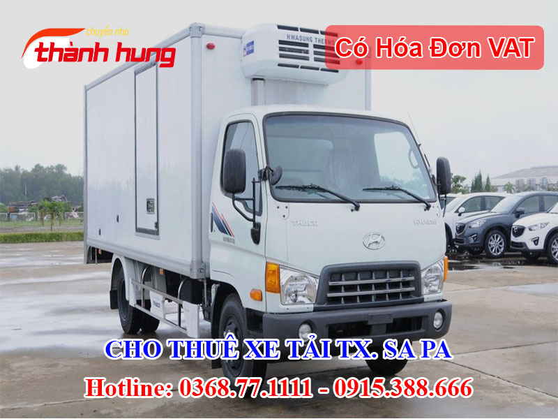 Cho thuê xe tải Thị xã Sa Pa