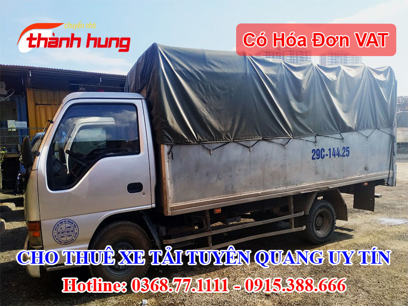 Cho thuê xe tải Tuyên Quang uy tín
