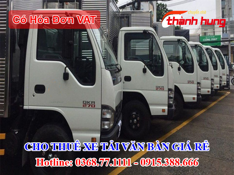 Cho thuê xe tải Văn Bàn giá rẻ