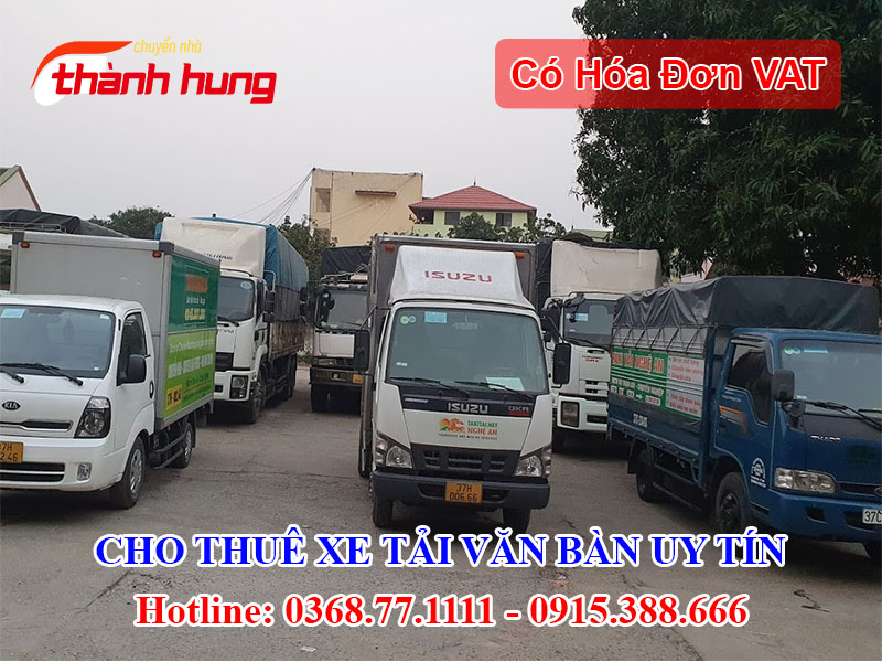 Cho thuê xe tải Văn Bàn uy tín