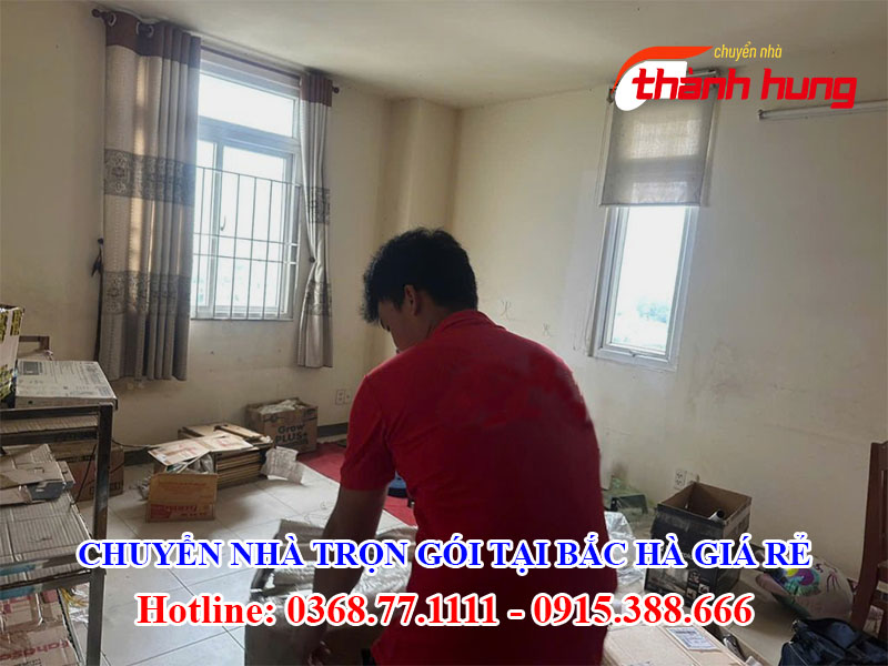 Chuyển nhà trọn gói tại Bắc Hà chuyên nghiệp