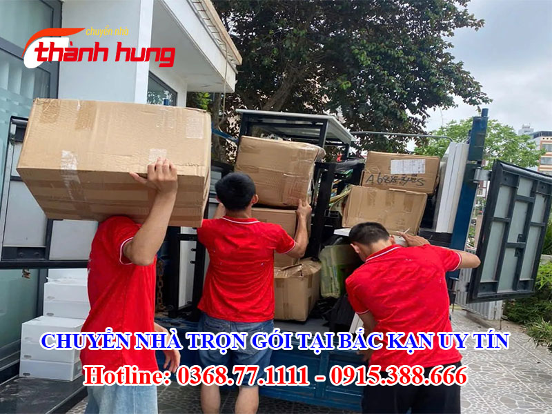 Chuyển nhà trọn gói tại Bắc Kạn uy tín