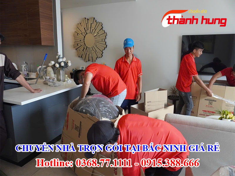 Chuyển nhà trọn gói tại Bắc Ninh giá rẻ