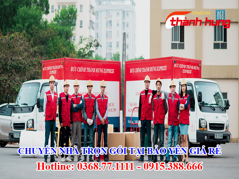 Chuyển nhà trọn gói tại Bảo Yên giá rẻ
