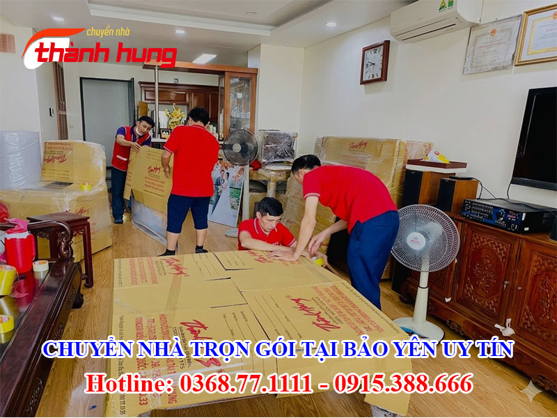 Chuyển nhà trọn gói tại Bảo Yên uy tín