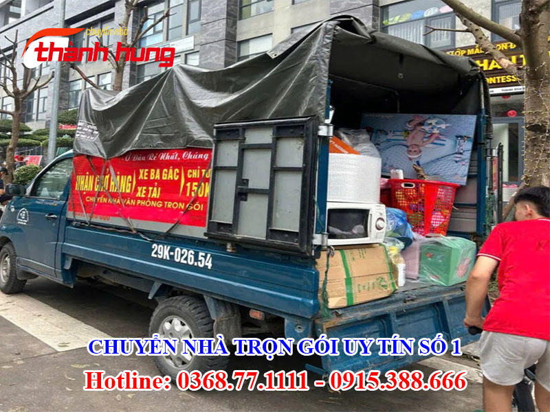 Chuyển nhà trọn gói tại Điện Biên uy tín số 1