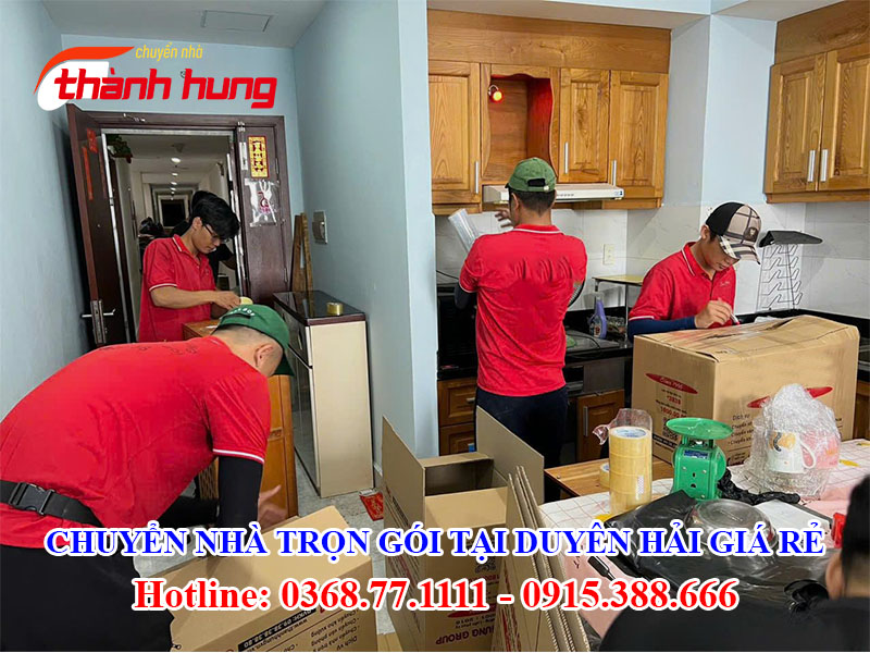 Chuyển nhà trọn gói tại Duyên Hải giá rẻ