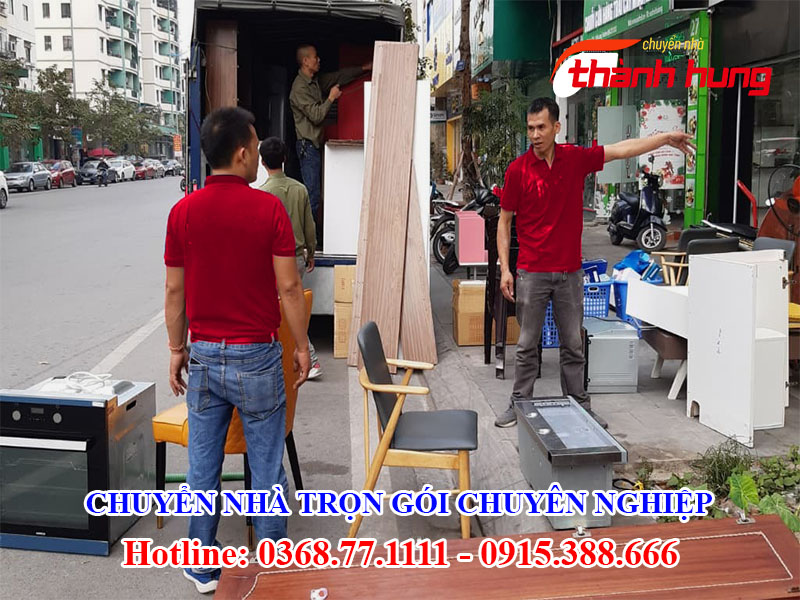 Chuyển nhà trọn gói tại Hà Nội chuyên nghiệp