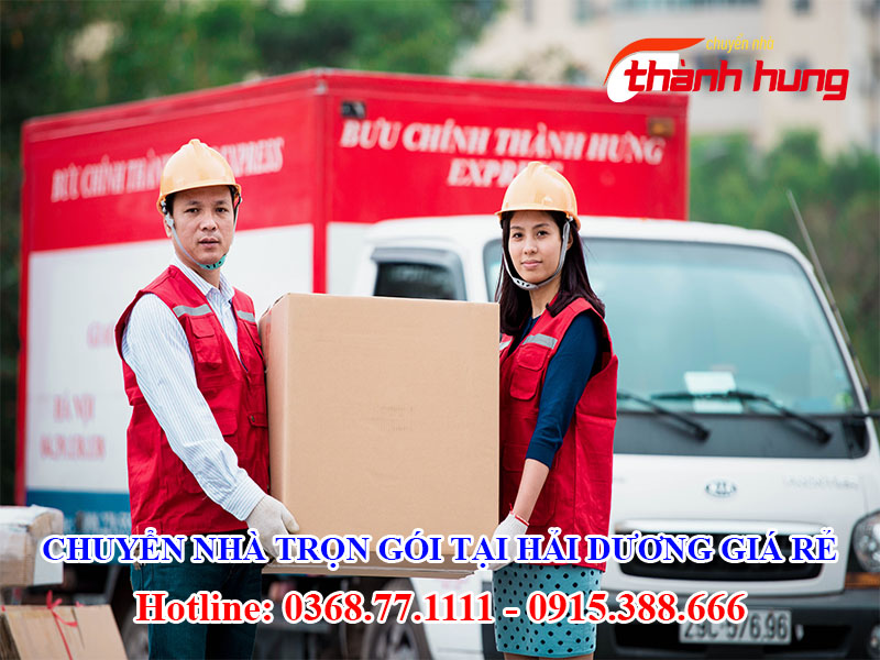 Chuyển nhà trọn gói tại Hải Dương giá rẻ