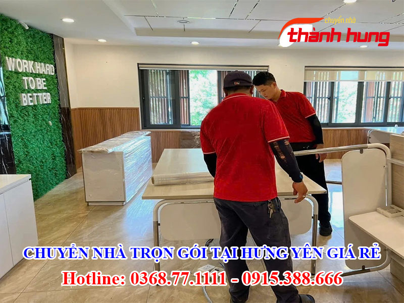 Chuyển nhà trọn gói tại Hưng Yên giá rẻ