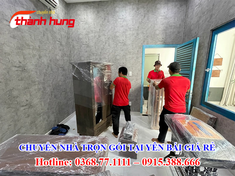Chuyển nhà trọn gói tại Yên Bái giá rẻ