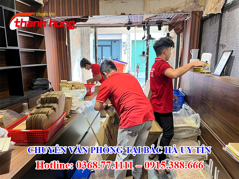 Chuyển văn phòng tại Bắc Hà uy tín