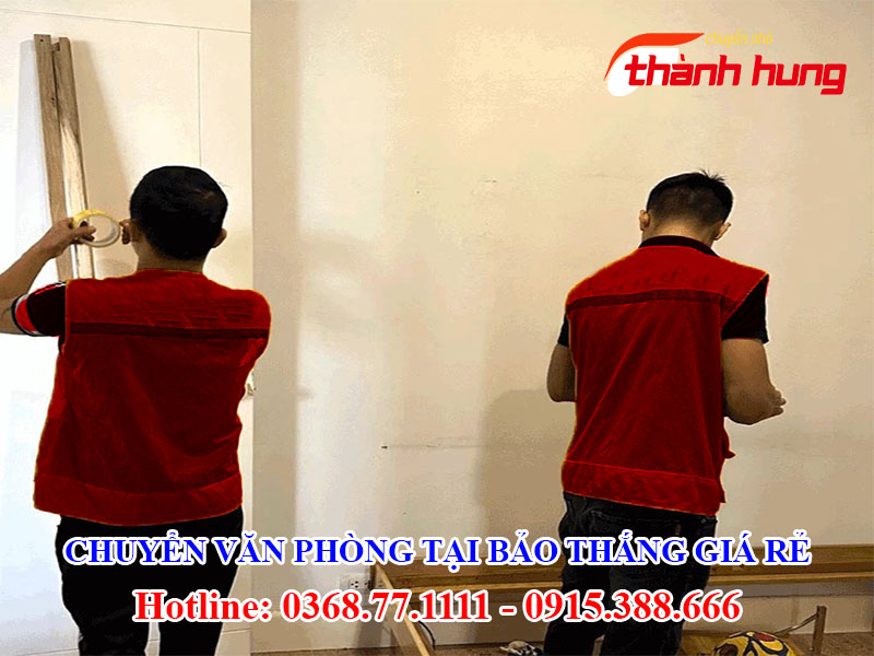 Chuyển văn phòng tại Bảo Thắng giá rẻ
