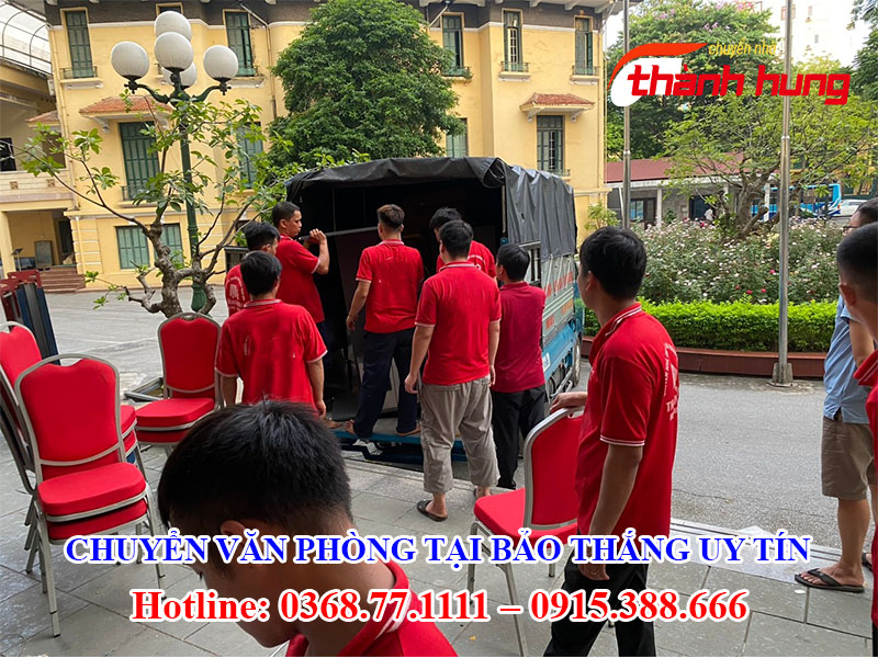 Chuyển văn phòng tại Bảo Thắng uy tín