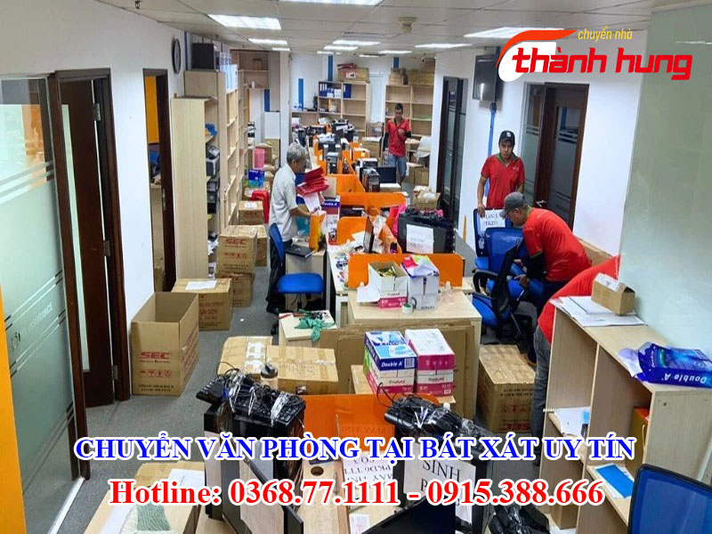 Chuyển văn phòng tại Bát Xát uy tín