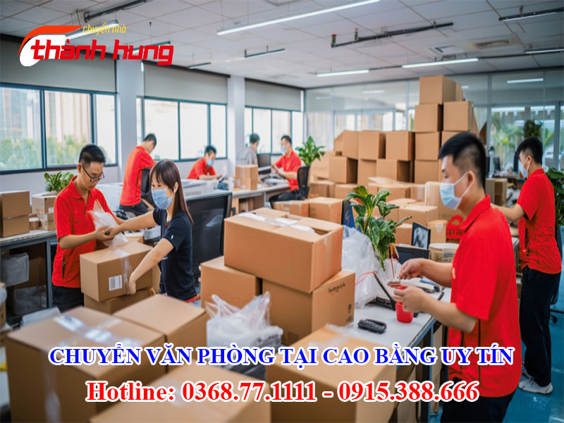 Chuyển văn phòng tại Cao Bằng uy tín