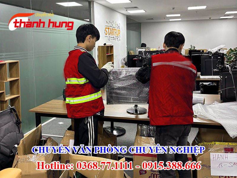 Chuyển văn phòng tại Điện Biên chuyên nghiệp