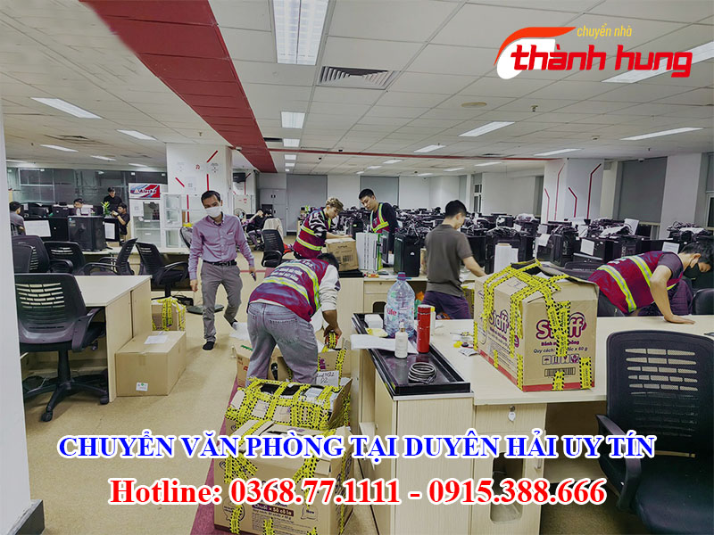 Chuyển văn phòng tại Duyên Hải uy tín