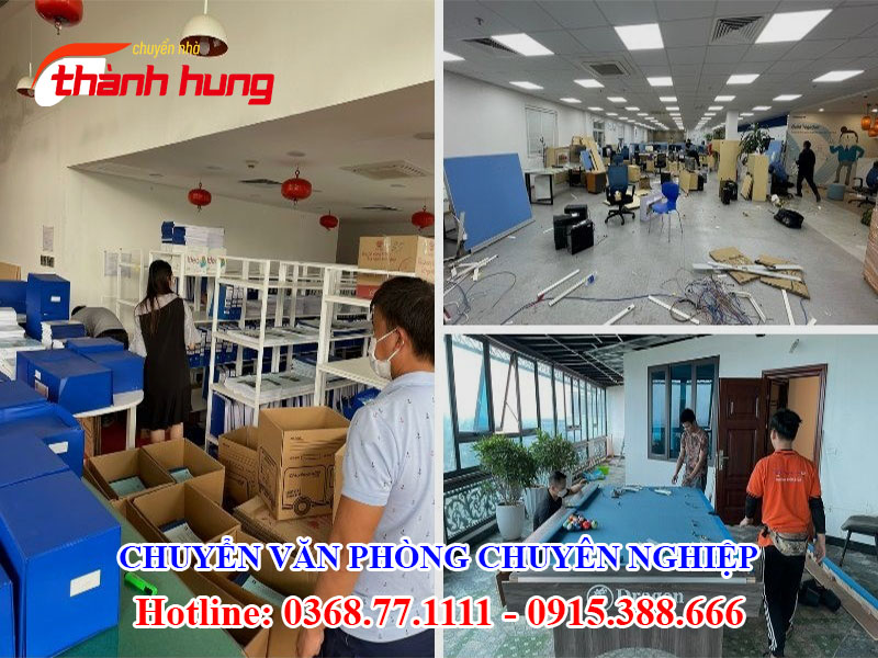 Chuyển văn phòng tại Hà Nội chuyên nghiệp