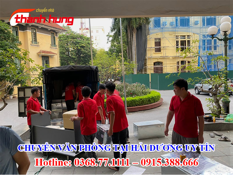 Chuyển văn phòng tại Hải Dương uy tín