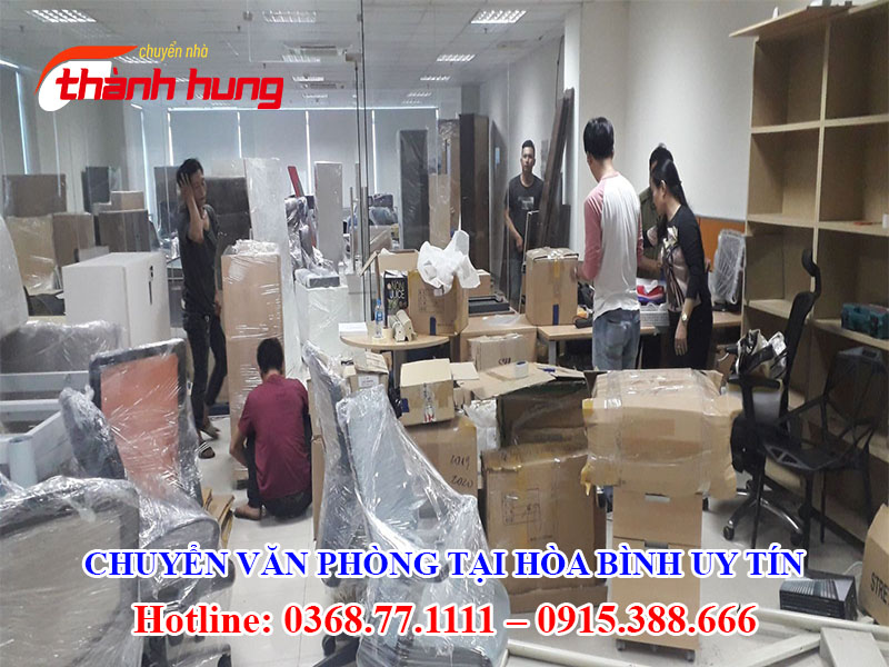 Chuyển văn phòng tại Hòa Bình uy tín