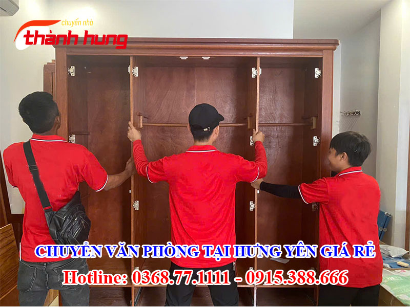 Chuyển văn phòng tại Hưng Yên giá rẻ