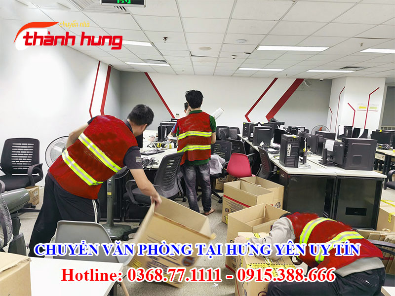 Chuyển văn phòng tại Hưng Yên uy tín