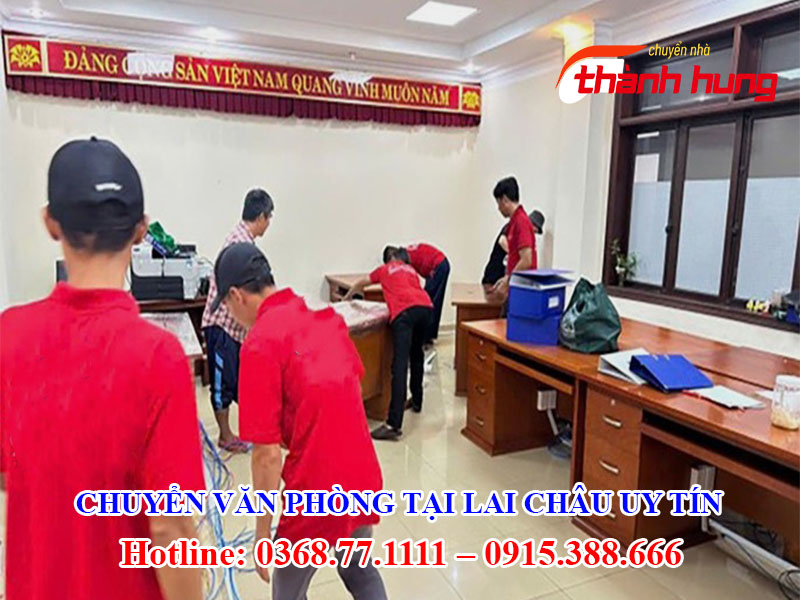 Chuyển văn phòng tại Lai Châu uy tín