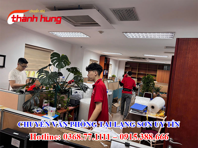 Chuyển văn phòng tại Lạng Sơn uy tín