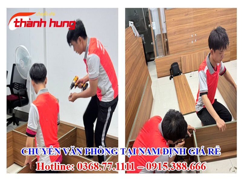 Chuyển văn phòng tại Nam Định giá rẻ
