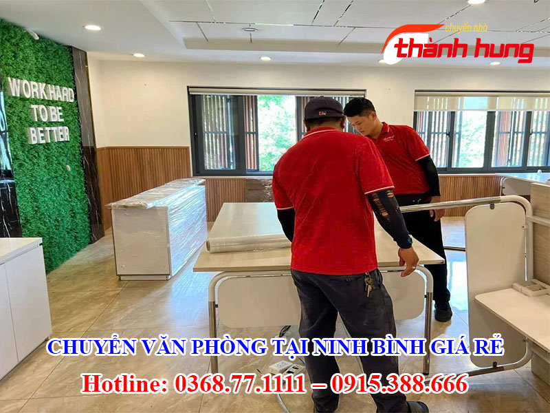 Chuyển văn phòng tại Ninh Bình giá rẻ